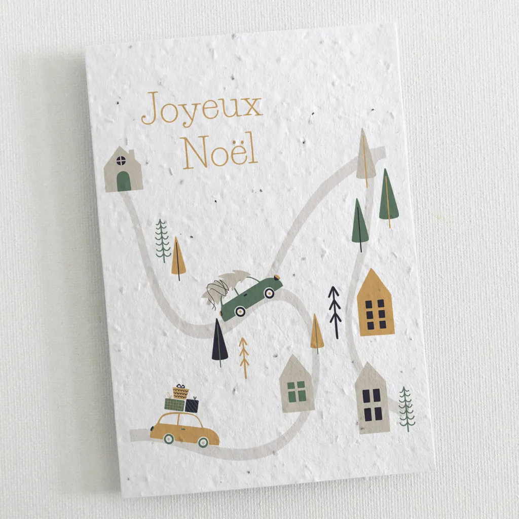 12 Plantable Christmas Cards - Scandinavian Collection