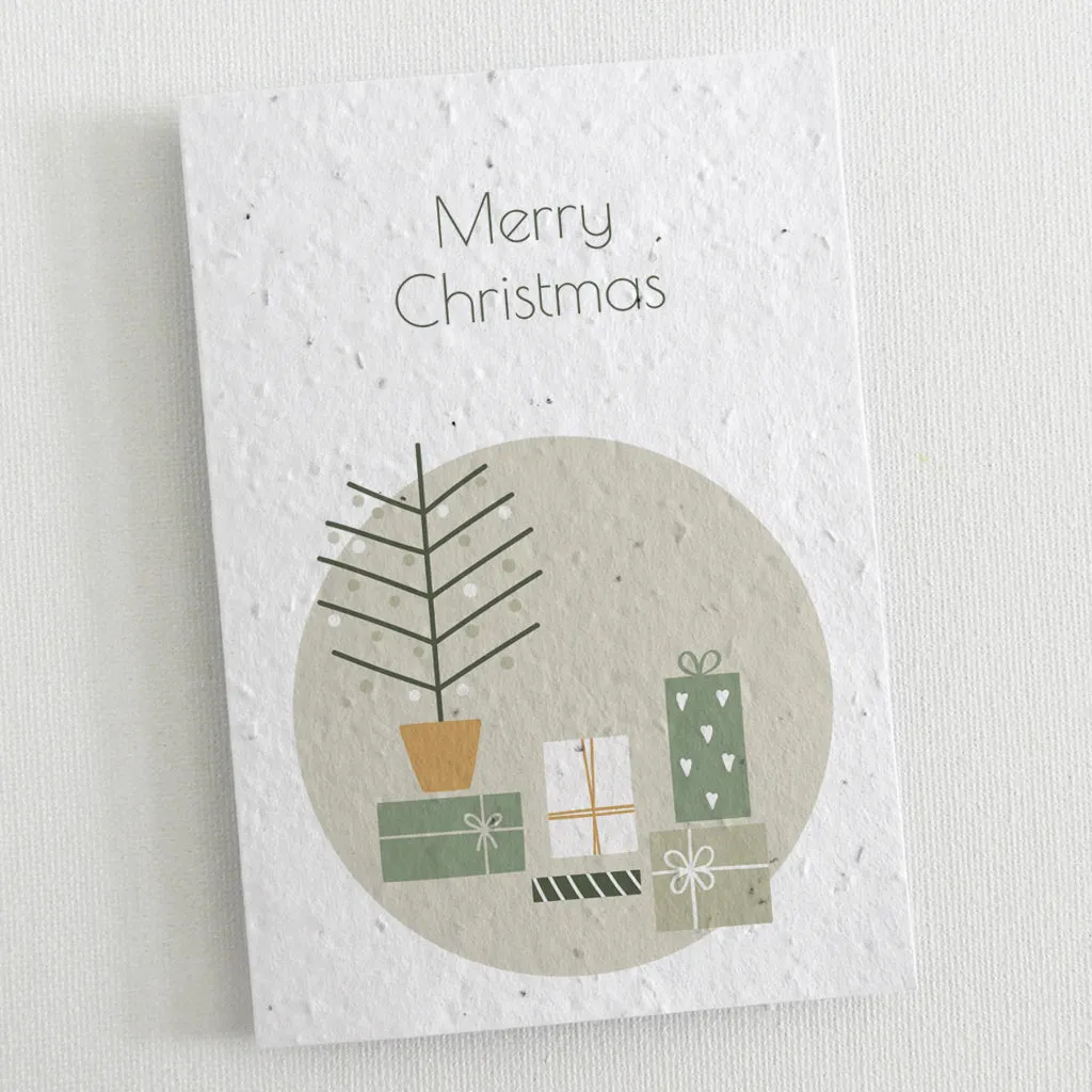 12 Plantable Christmas Cards - Scandinavian Collection