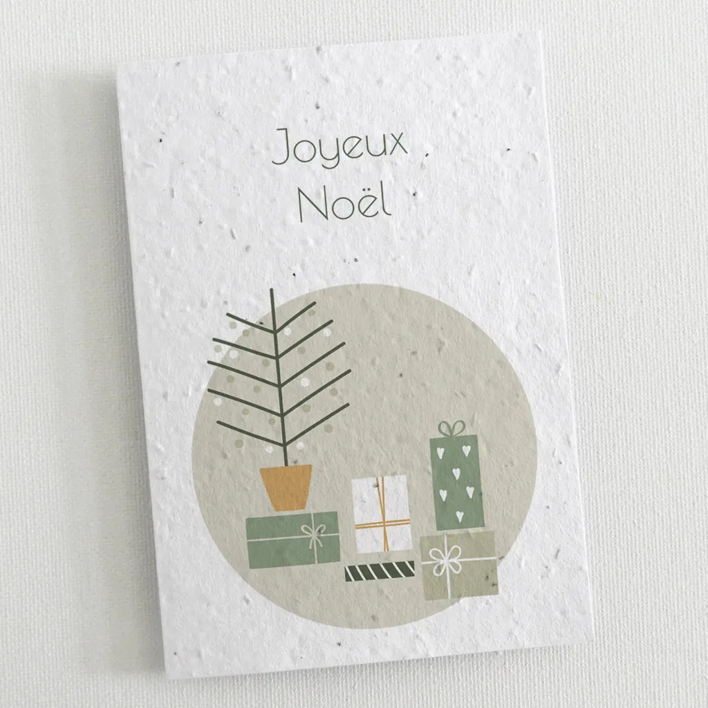 12 Plantable Christmas Cards - Scandinavian Collection