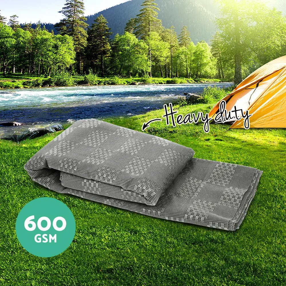 4M X 2.5M Annex Matting 600GSM Floor Mats Mesh Caravan Camping Annexe