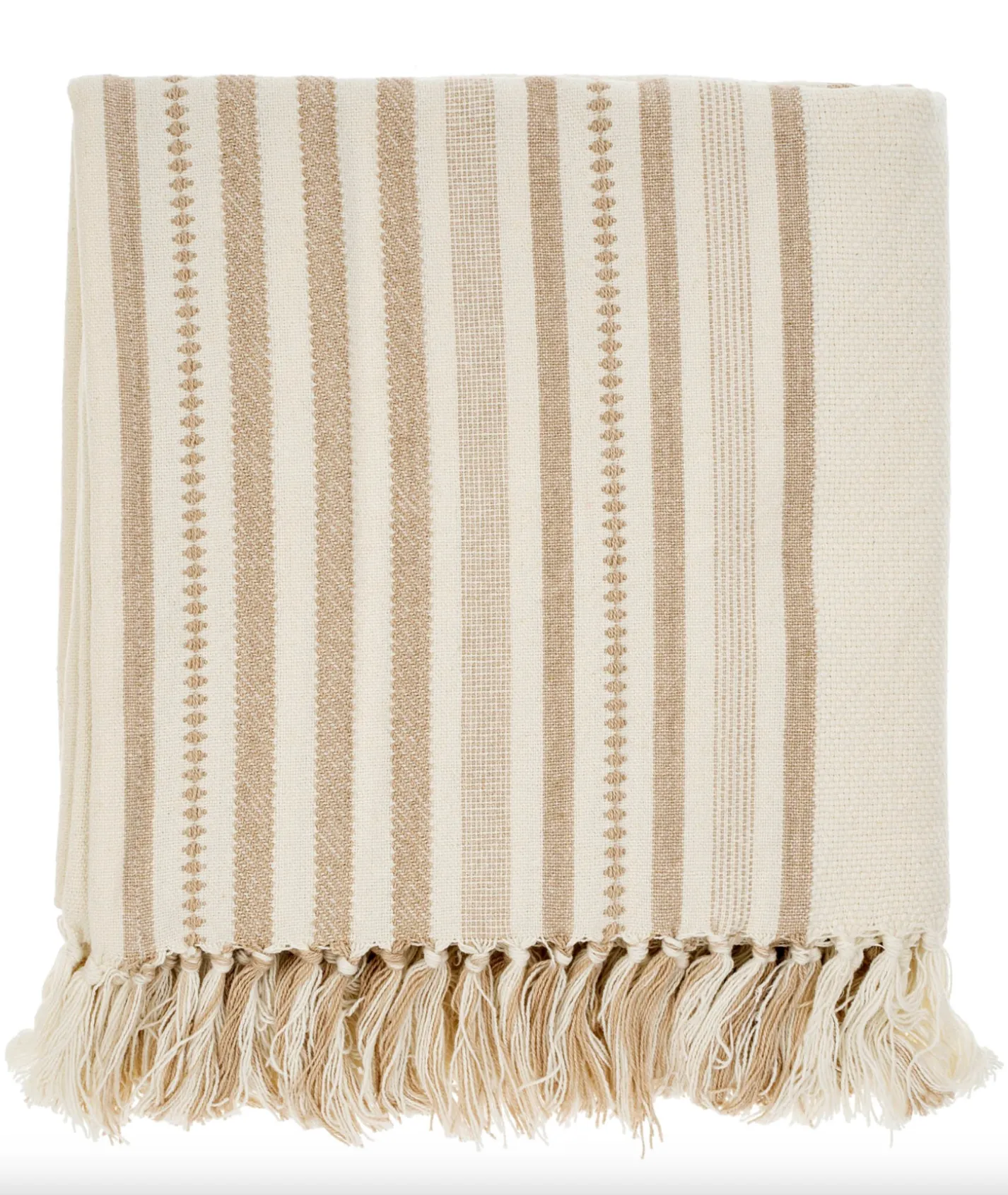 Alessandra Sand Stripe Picnic Blanket