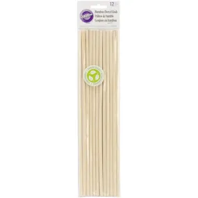 Bamboo Dowel Rods 12/Pkg 12in