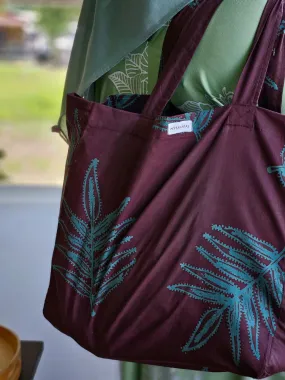 BATIK TOTE BAG - LEEKA FERN