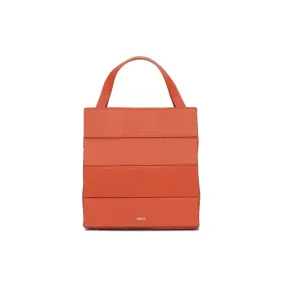 Block Small Foldable Handbag - Orange