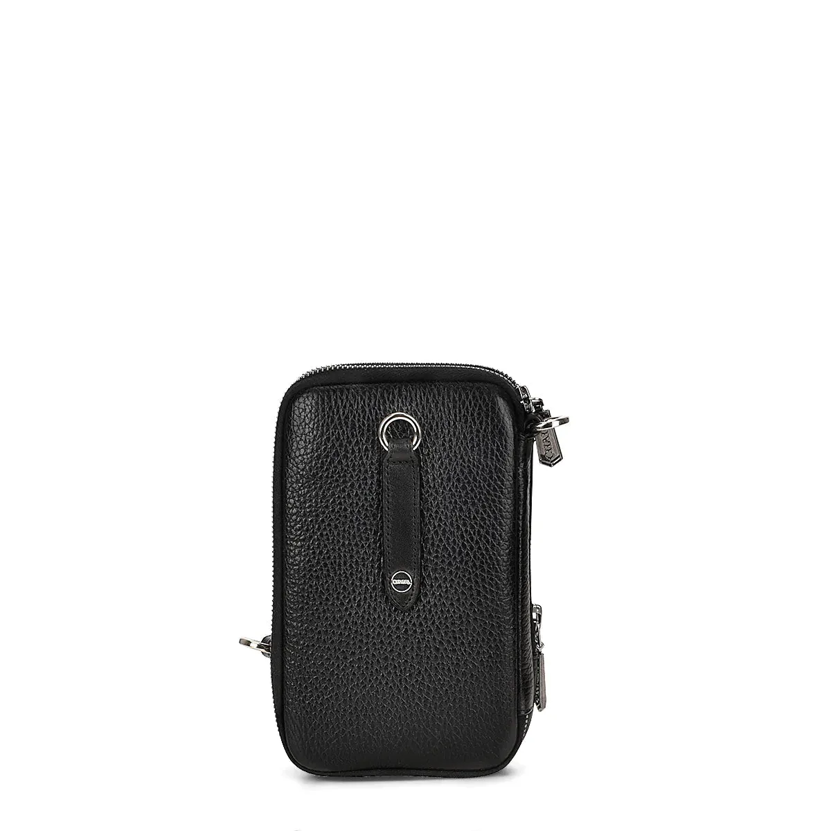 BOC05MA- Cuadra black small fashion stingray messenger bag for men / women