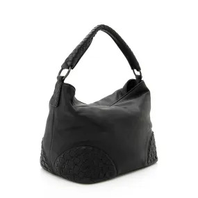 Bottega Veneta Intrecciato Nappa Hobo (SHF-19451)