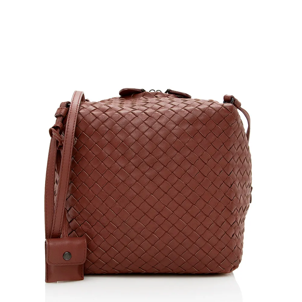 Bottega Veneta Intrecciato Nappa Shoulder Bag (SHF-14817)