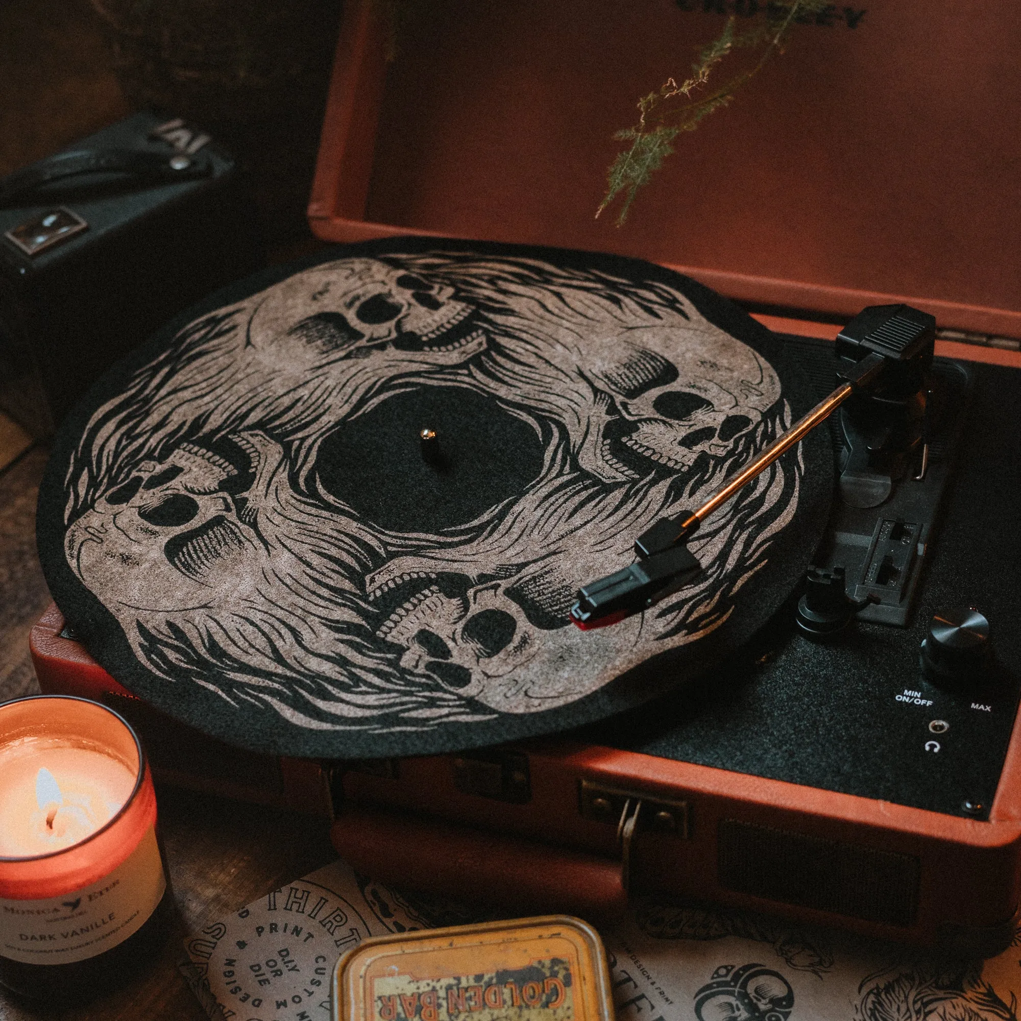 BOUND FOR HELL - TURNTABLE SLIPMAT