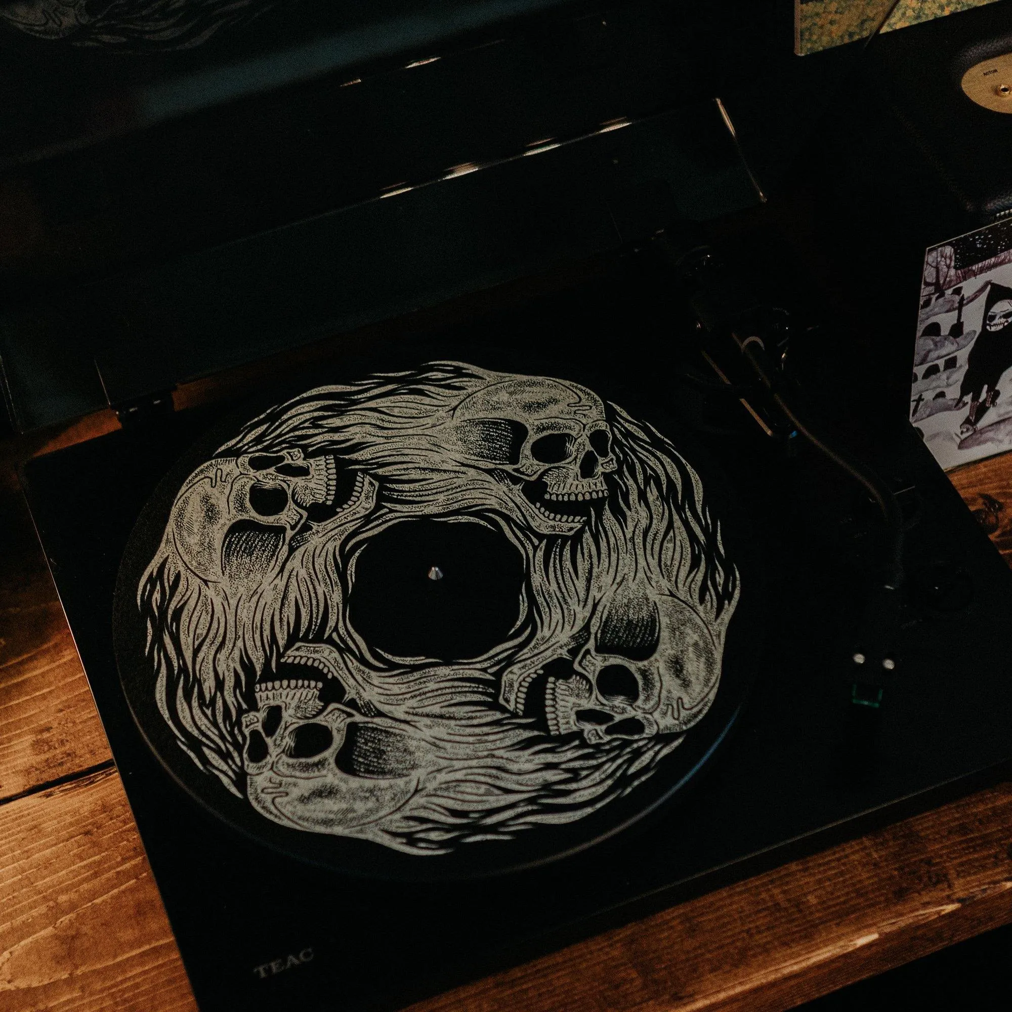 BOUND FOR HELL - TURNTABLE SLIPMAT