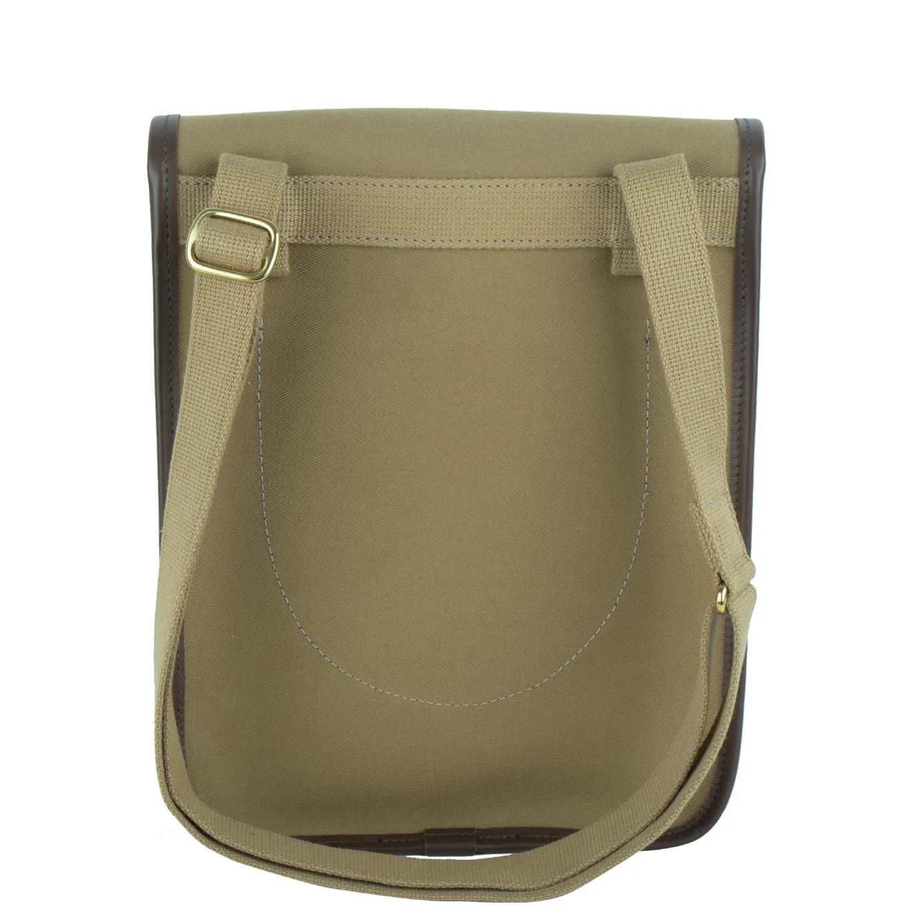 Brady Dyce Messenger Bag Khaki / French Tan