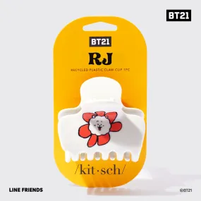 BT21 meets Kitsch Recycled Plastic Puffy Claw Clip 1pc - RJ