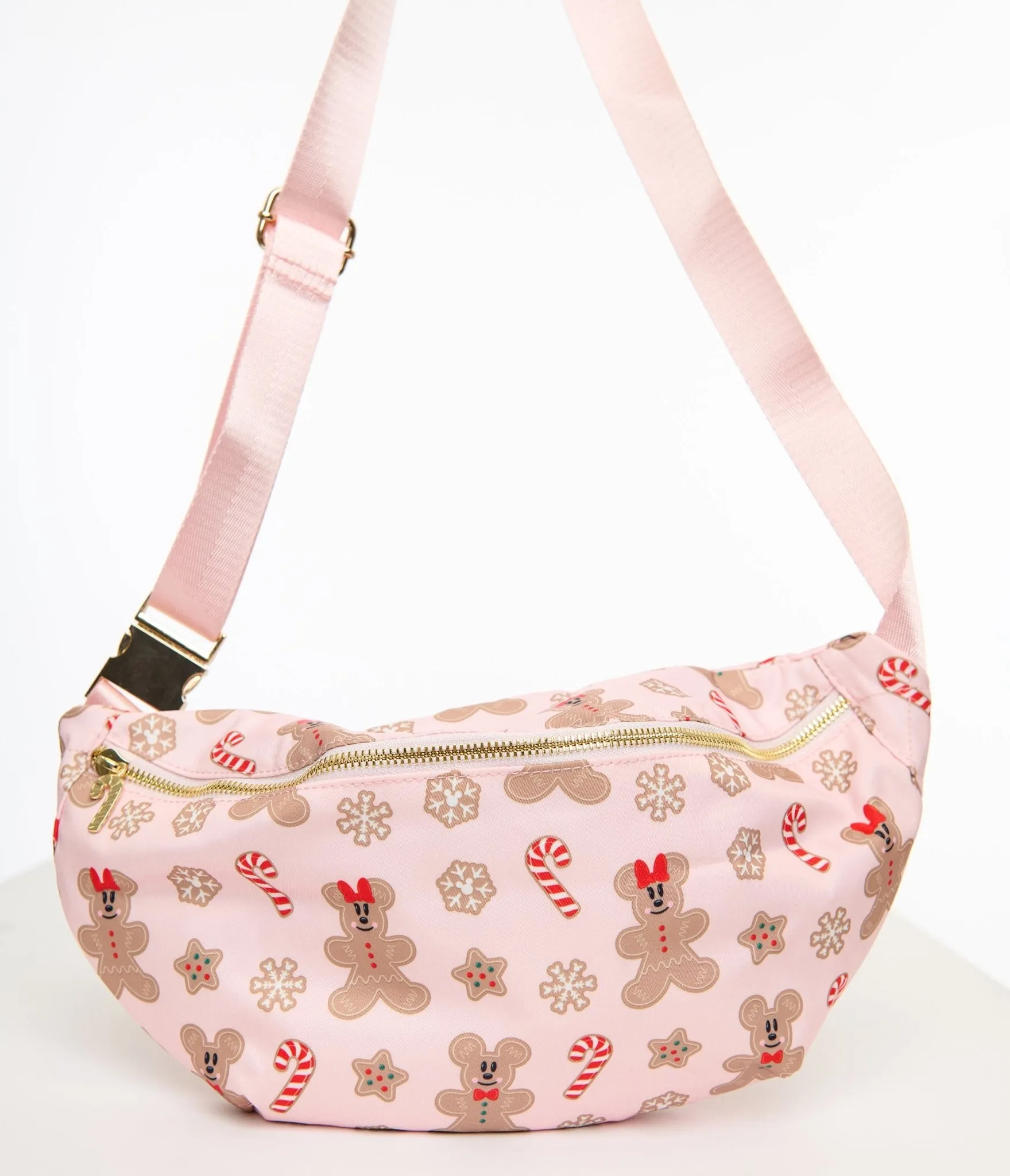 Cakeworthy Mickey & Minnie Holiday Gingerbread Fanny Pack