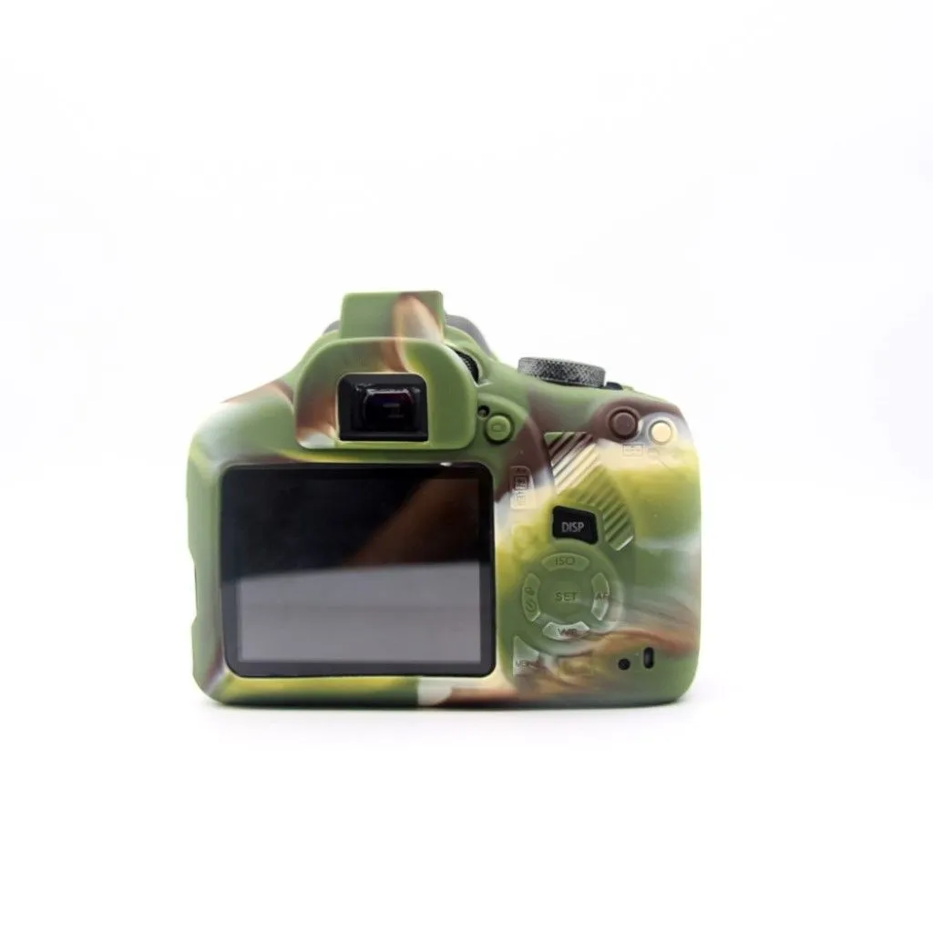 Canon EOS 1500D soft silicone protective case - Camouflage