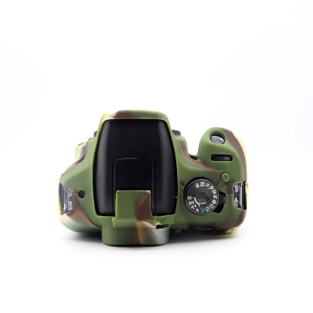 Canon EOS 1500D soft silicone protective case - Camouflage