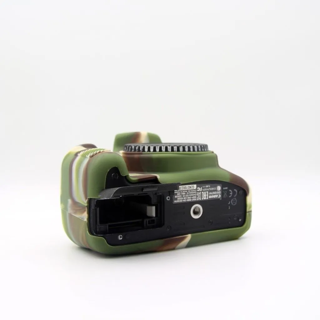 Canon EOS 1500D soft silicone protective case - Camouflage