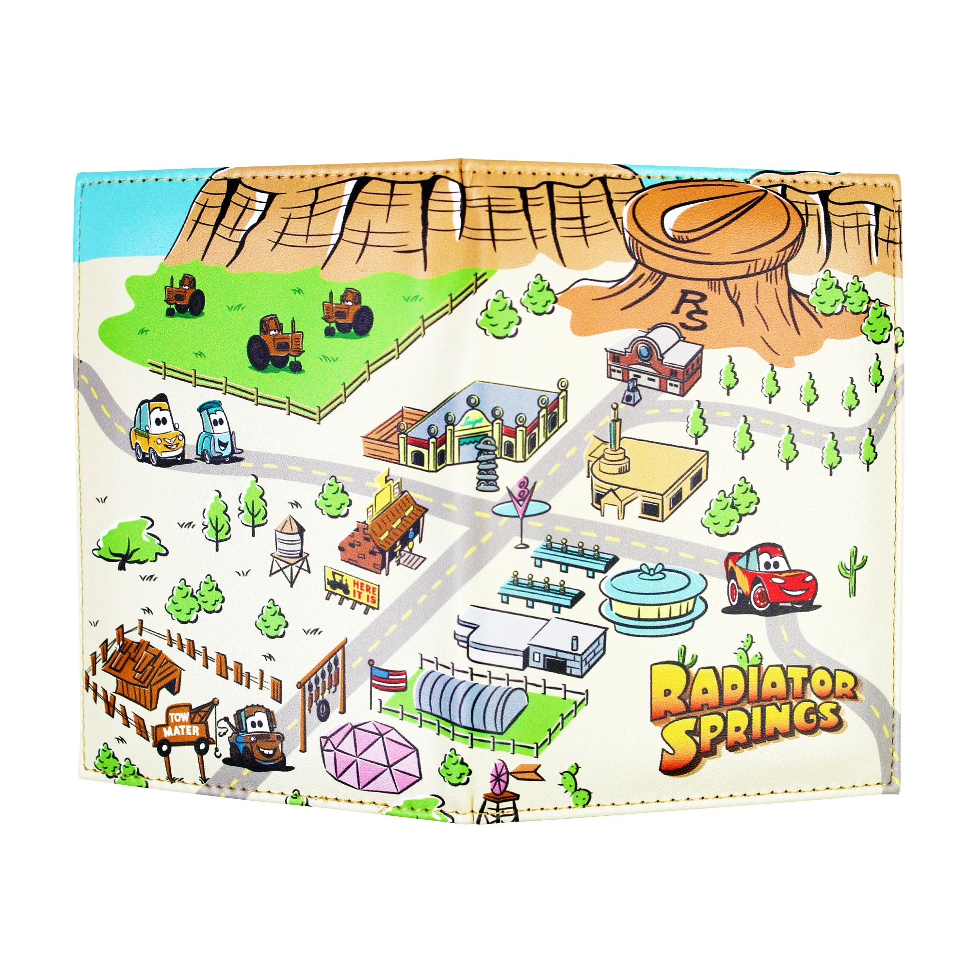 Cars Radiator Springs Passport Holder