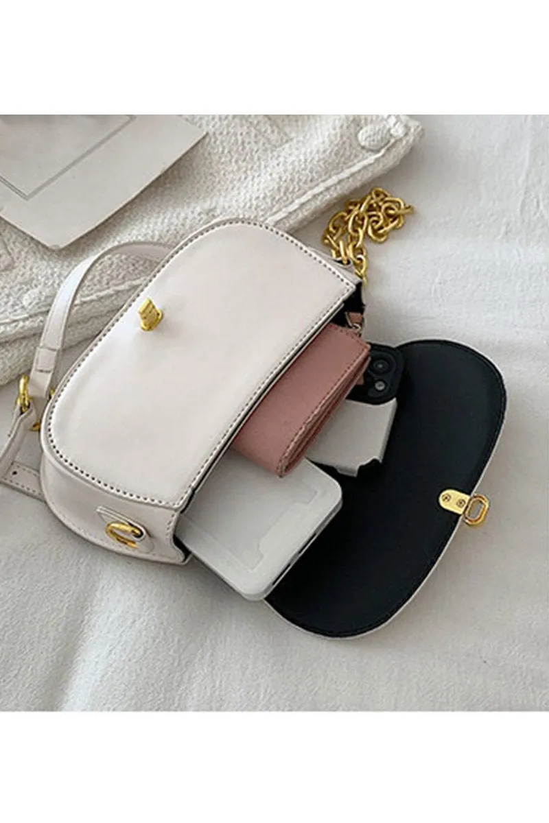 CHAIN STRAP FASHION HAND BAG