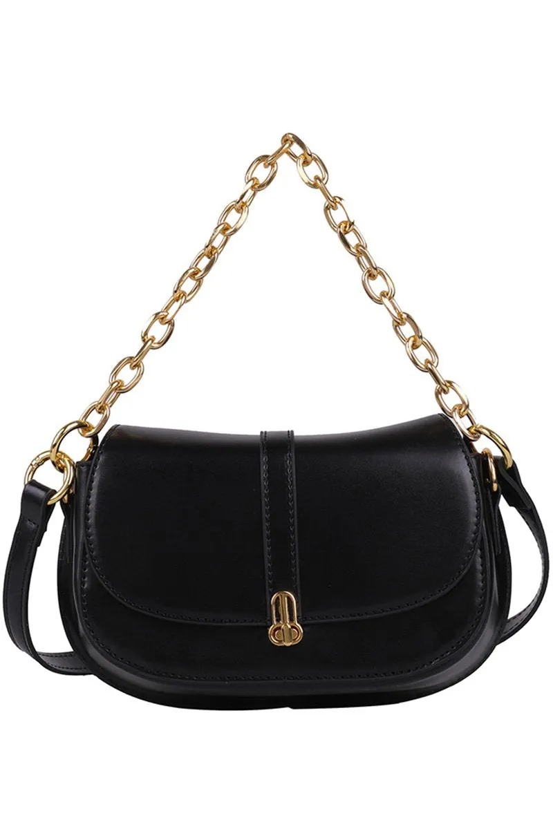 CHAIN STRAP FASHION HAND BAG