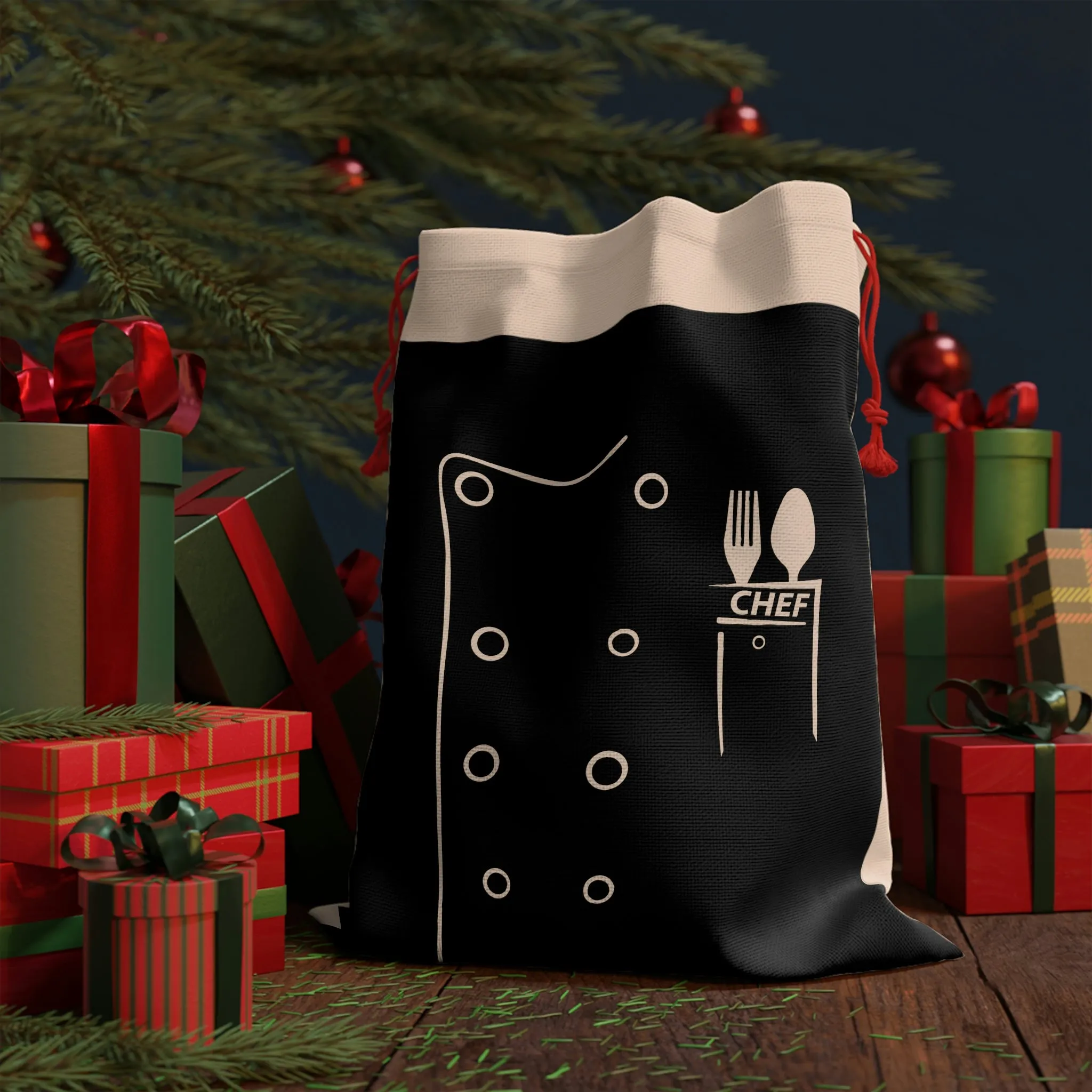 Chef Linen Bag Ornament