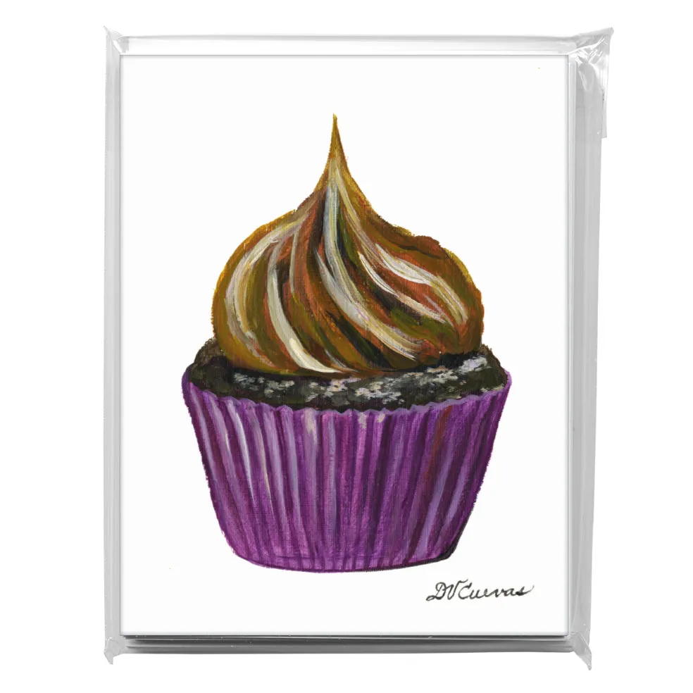 Chocolate Cupcake, Greeting Card (7896)