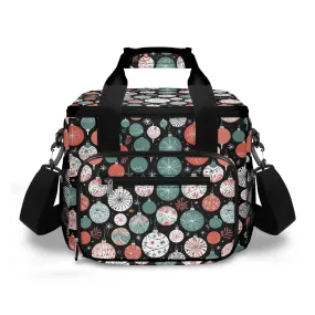 Colorful Ornament Insulated Leakproof Cooler Bag Lunch Box