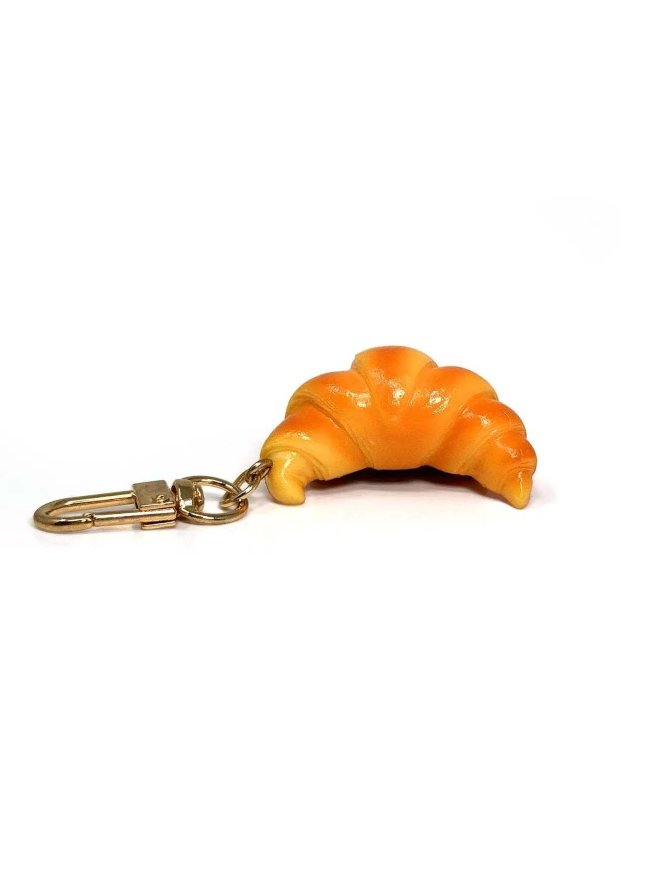 Croissant Key Chain