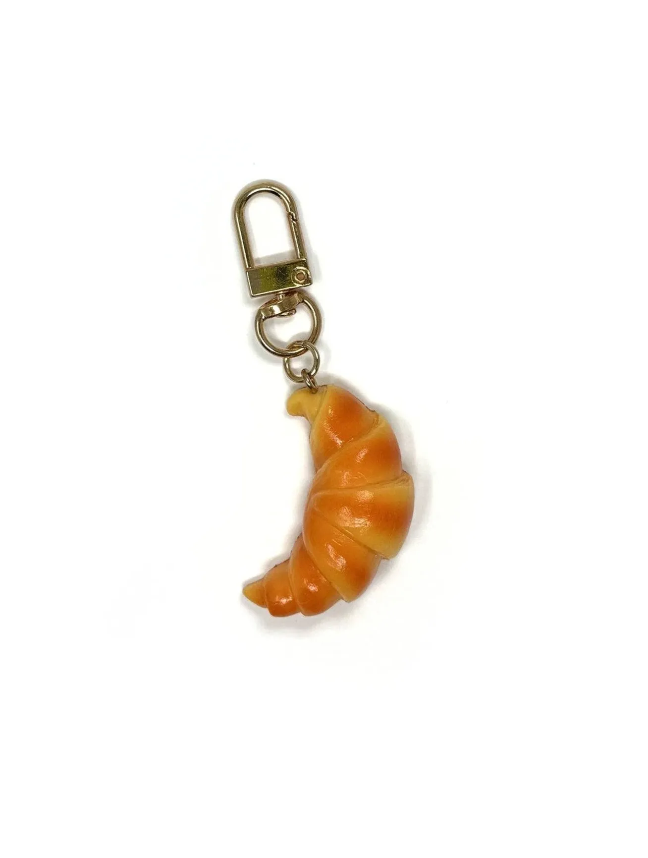 Croissant Key Chain