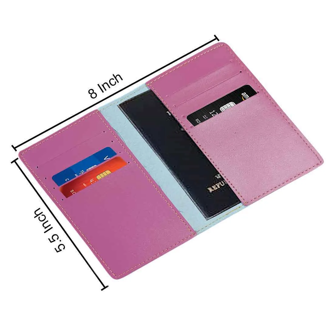 Customized Passport Holder Cover -  INDIAN PASSPORT STYLE