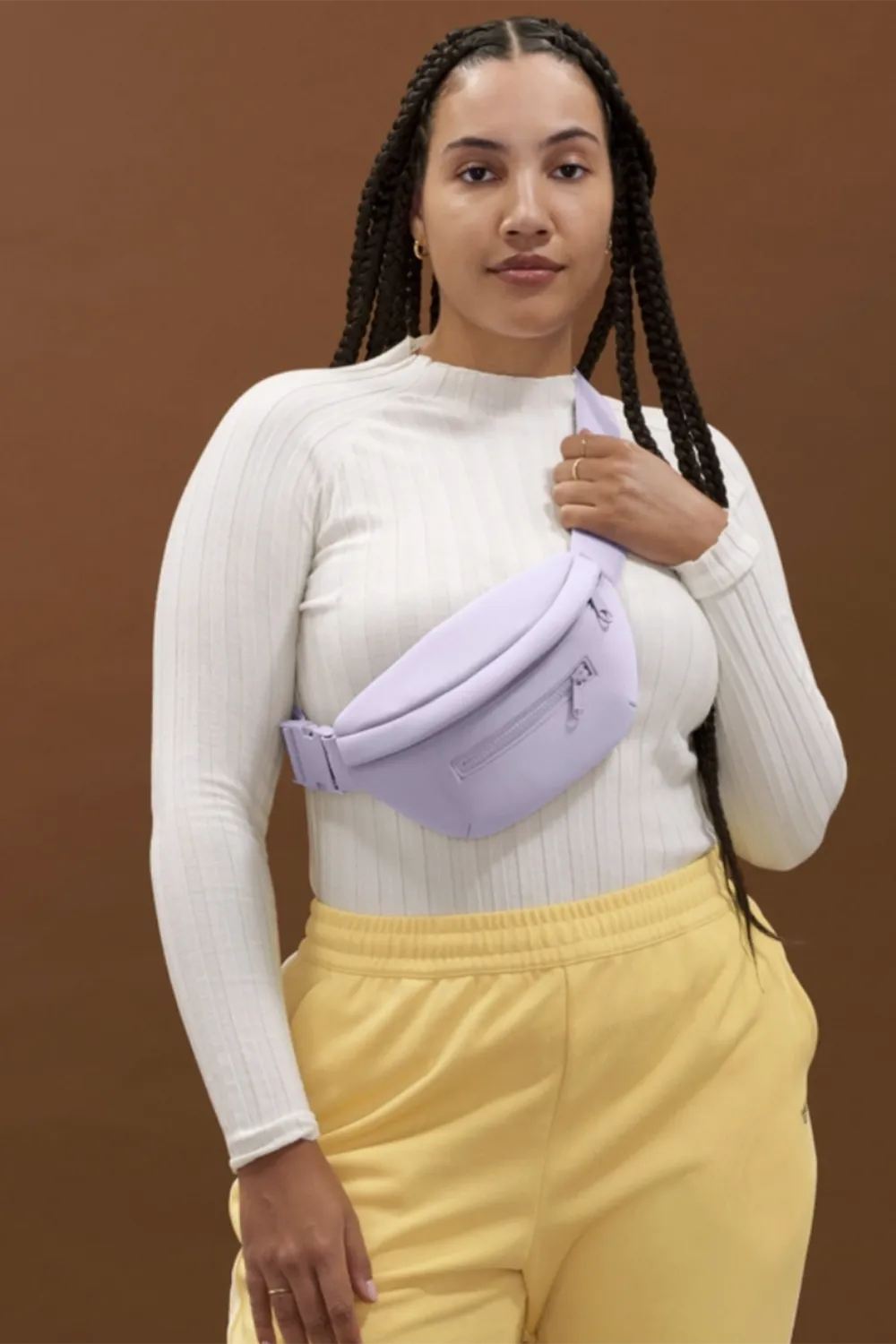 Dagne Dover Ace Fanny Pack - Heather Grey