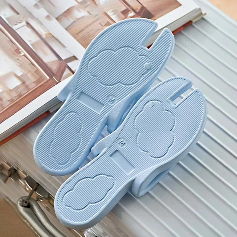 Dbeck® Unisex Foldable Foot Massage Flip Flops For Shower And Travel (🎁BUNDLE🎁)