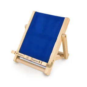 Deckchair Bookchair Large iPad, Tablet Stand & Book Holder (Blue)