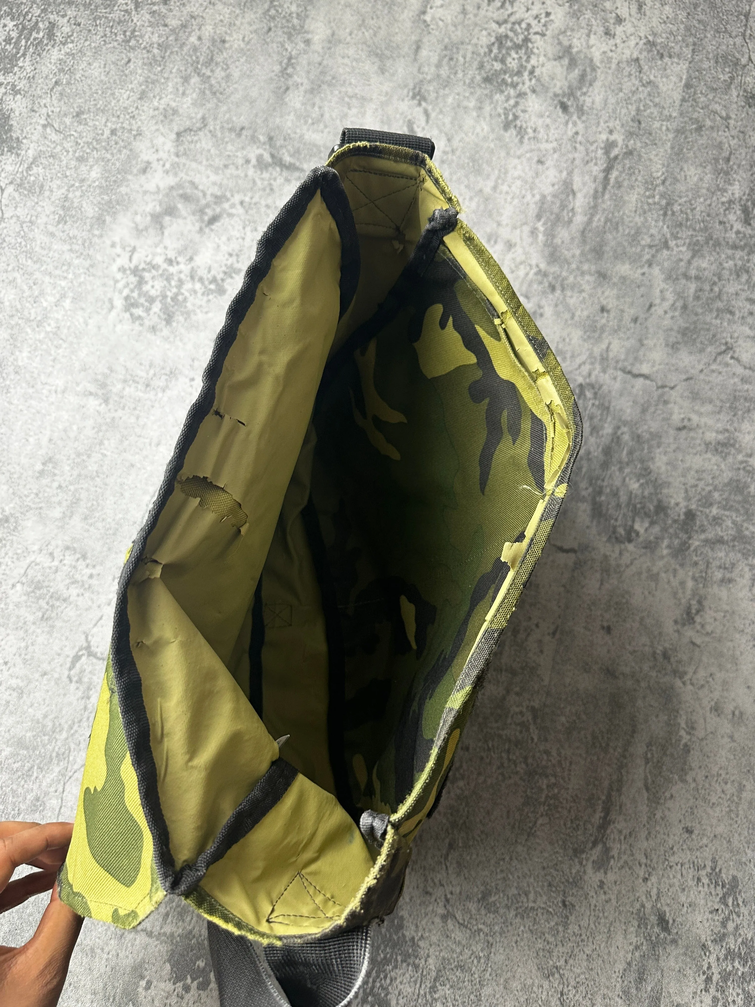 Dickies Messenger Bag Green Camo