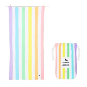 Dock & Bay Quick Dry Towel - Cabana - Unicorn Waves – 63" x 35"