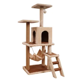 Eco-friendly Cat Tree with Scratching Post & Hammock - Furtastic