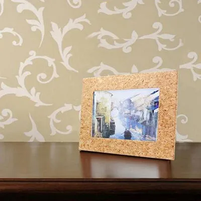 Eco-friendly Cork Wooden Photo Frame