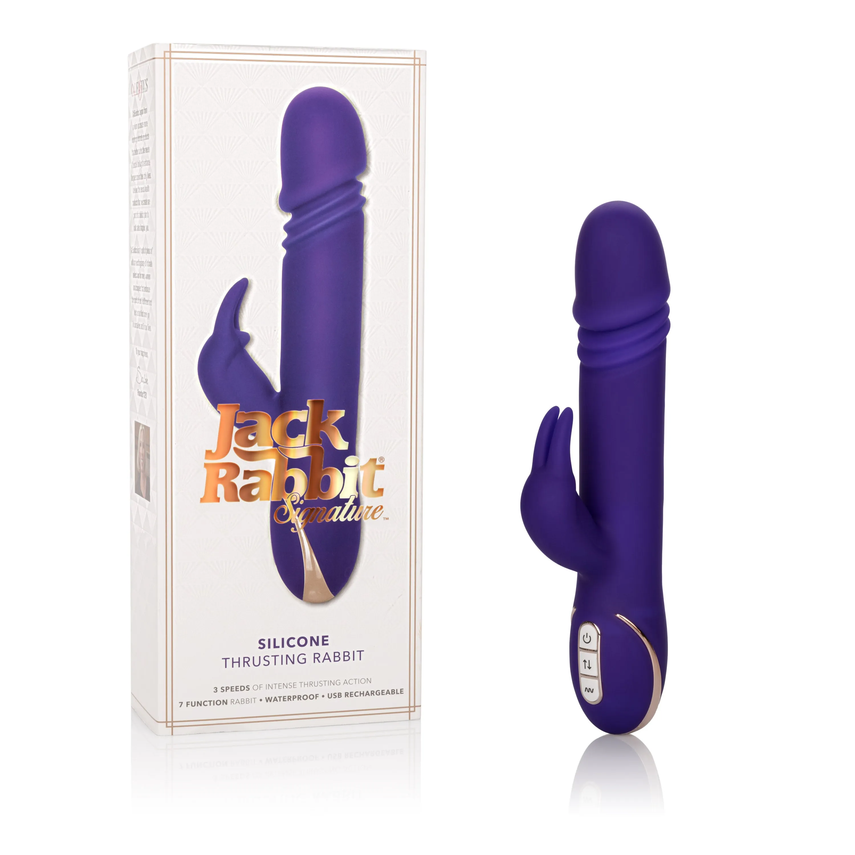 Eco-Friendly Thrusting Rabbit: Waterproof, Rechargeable, and Fun!