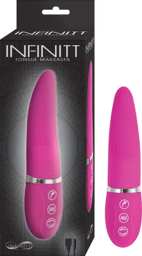 Eco-Friendly Tongue Massager with 7 Vibrations and 4 Rotation Speeds