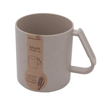 Eco Friendly Wheat Straw Green Mug