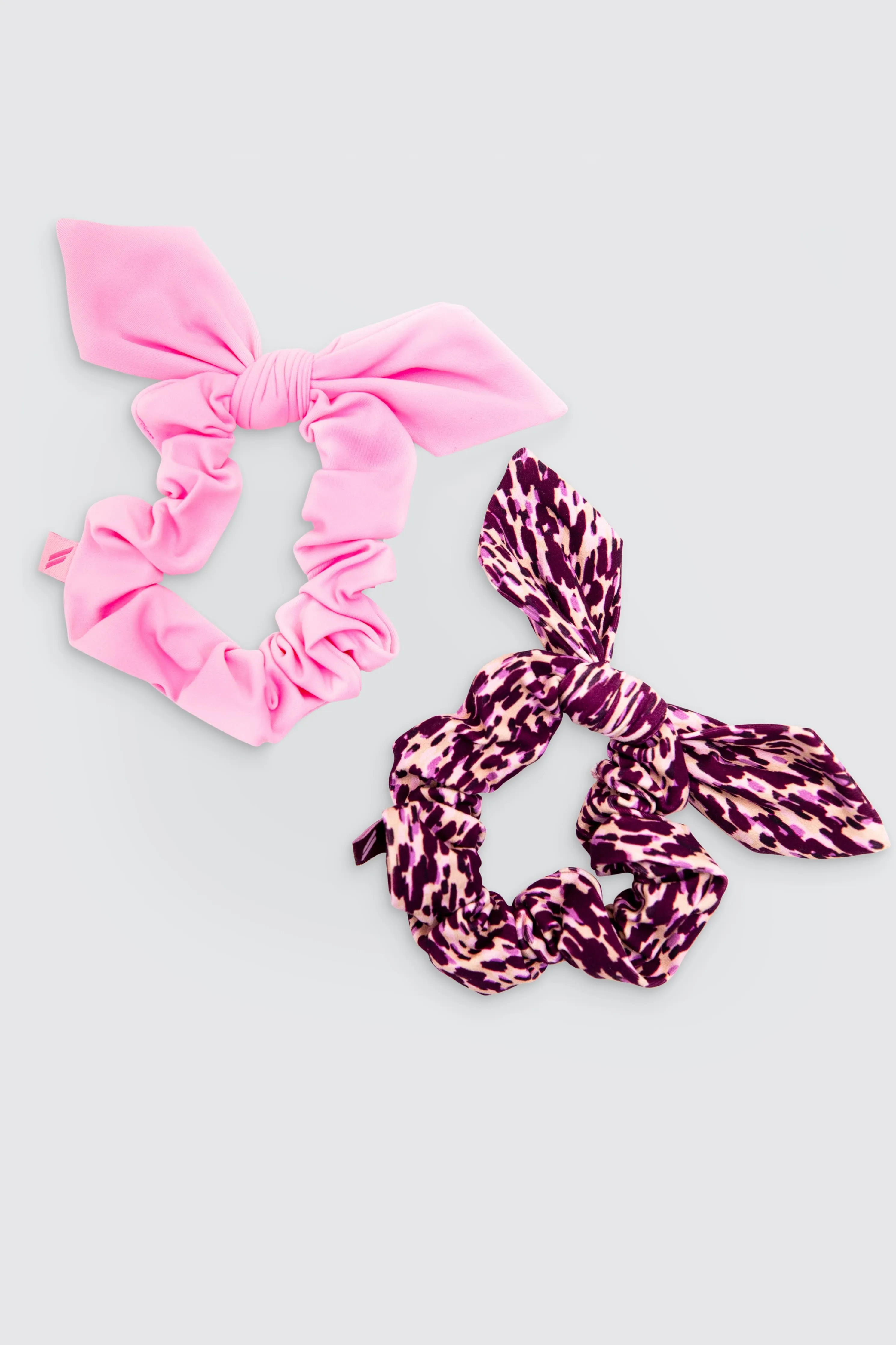 Excel  Scrunchies - 2PK Candy Pink/Wild Berry