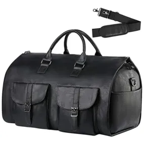 Extra Large Foldable Duffle Bag Waterproof Leather