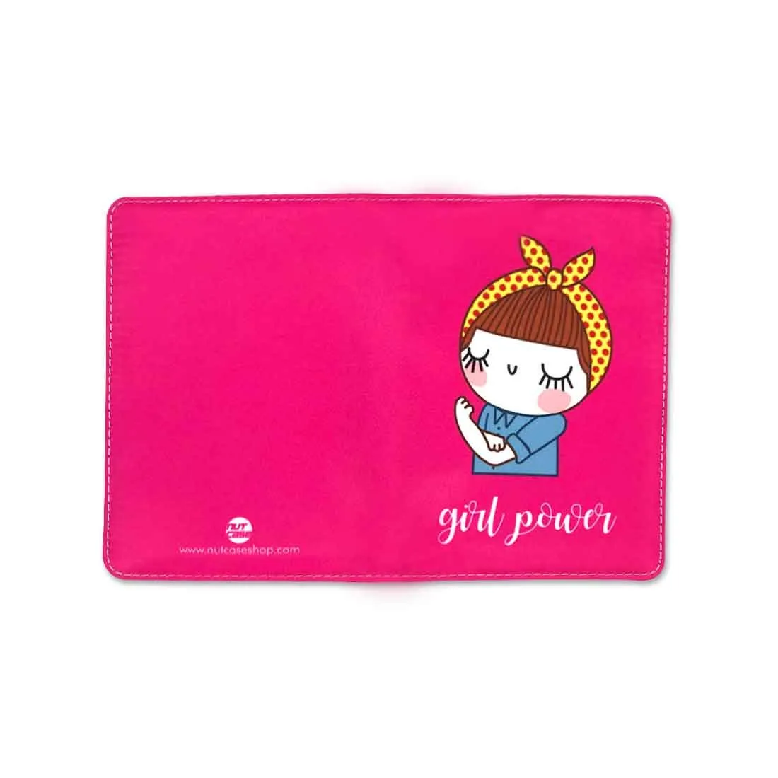 Feminist  Passport Cover WalletTravel Organizer  - Girl Power