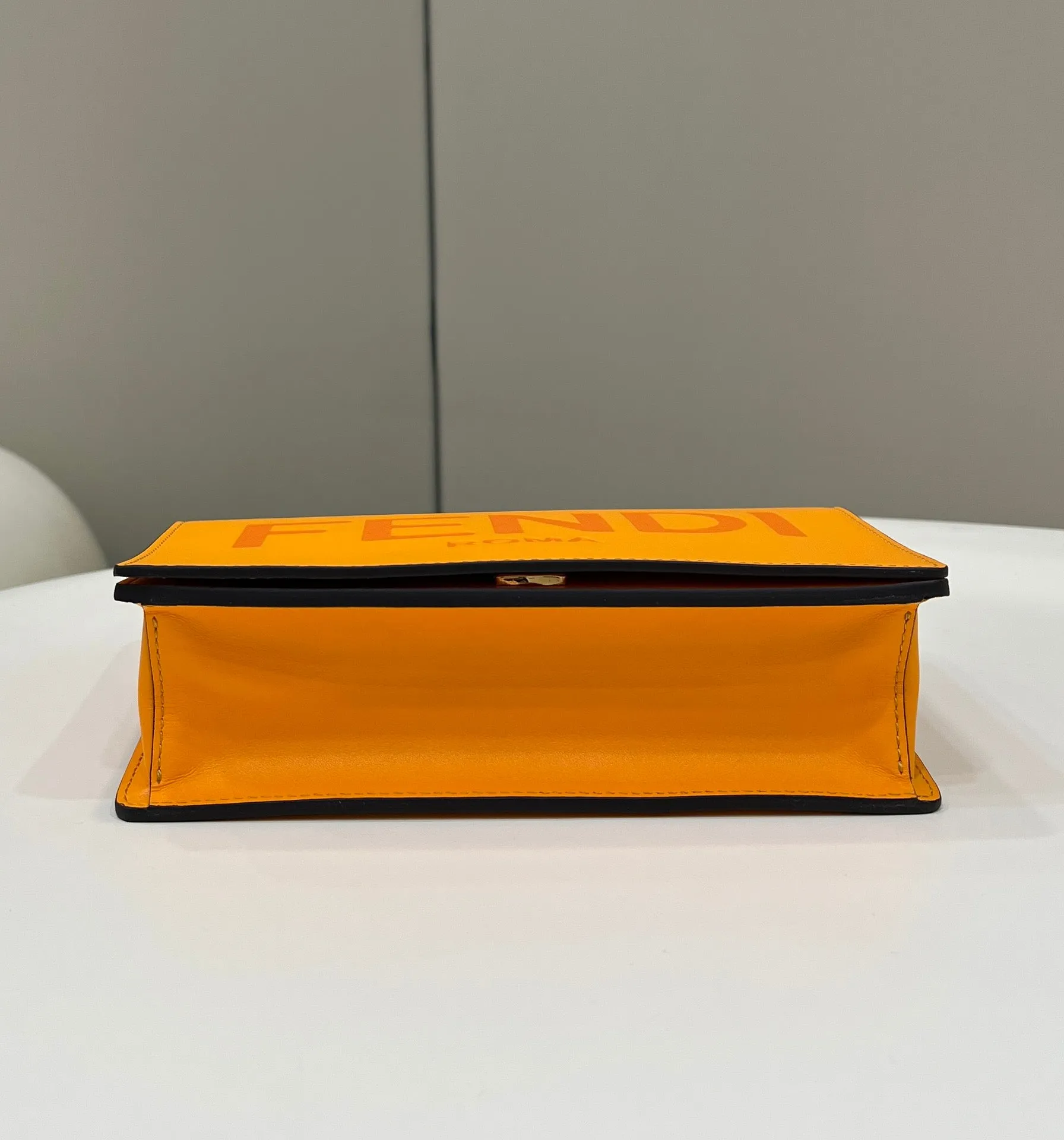 FI Wallet On Chain Mini Orange Bag For Woman 13.5cm/5.5in