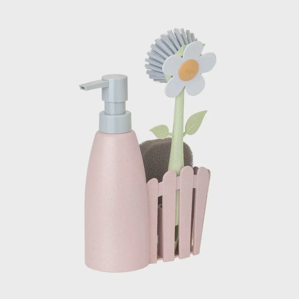 Florganic Sink Caddy Set   Dispenser