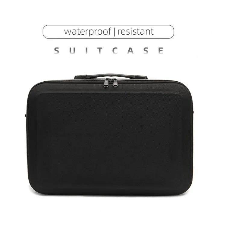 For DJI Avata Shockproof Large Carrying Hard Case Shoulder Storage Bag, Size: 38 x 28 x 15cm(Black)