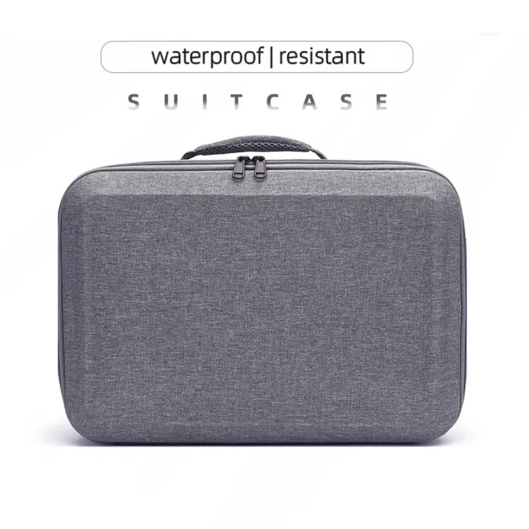 For DJI Avata Shockproof Large Carrying Hard Case Shoulder Storage Bag, Size: 39 x 28 x 15cm(Grey)