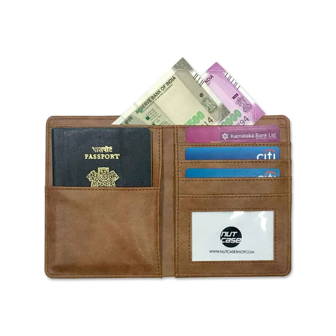 Funny Passport Holder Travel Wallet Organizer  - Work Save Travel Repeat