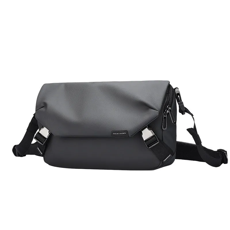 Harvey: Leather Waterproof Multifunction Messenger Bag