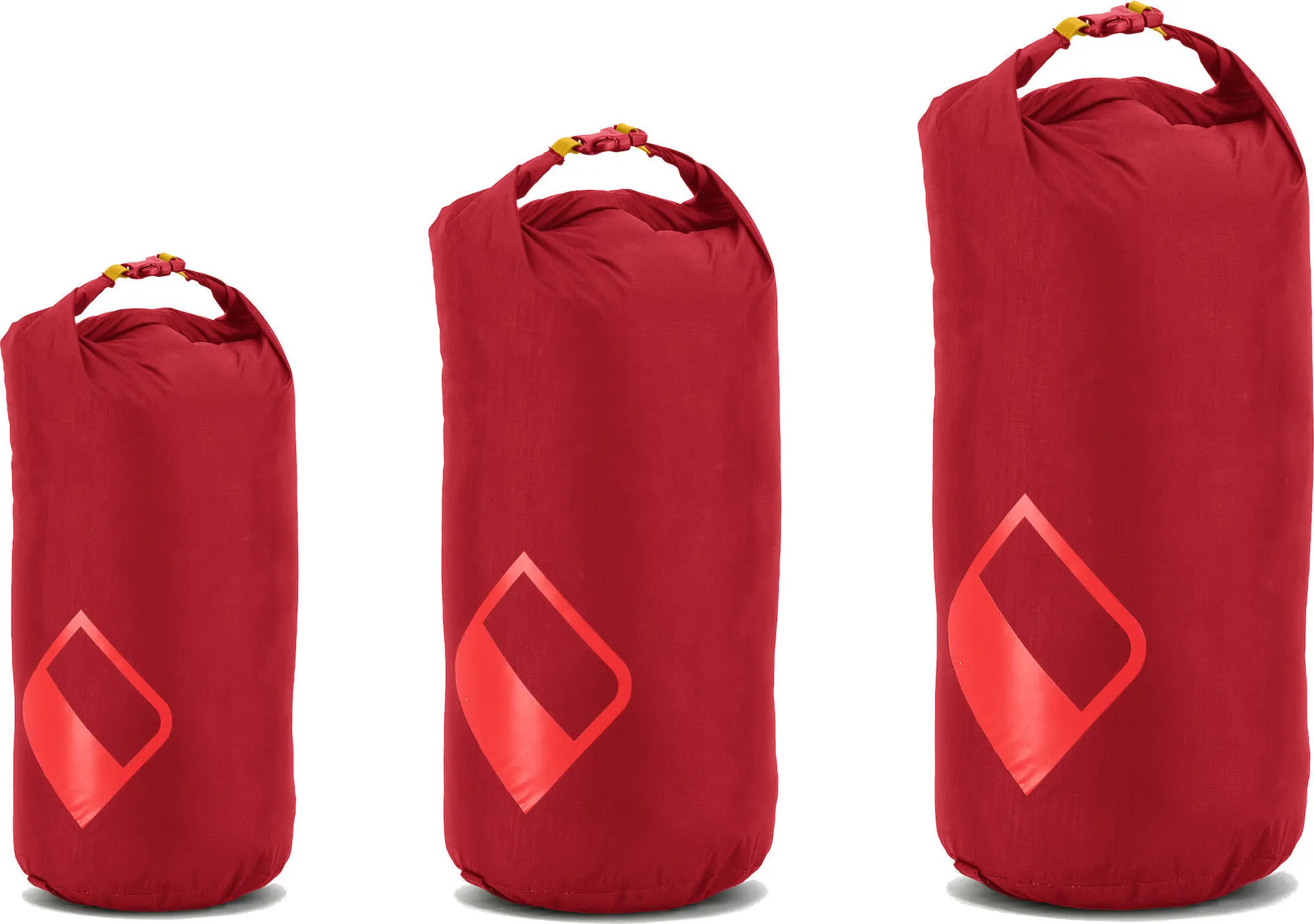 Helsport Trek Pro (M) Dry Bag Set Ruby Red/Sunset Yellow | Buy Helsport Trek Pro (M) Dry Bag Set Ruby Red/Sunset Yellow here | Outnorth