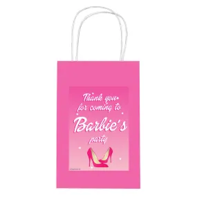 Hey Doll Personalised Paper Party Bags - Pack of 12