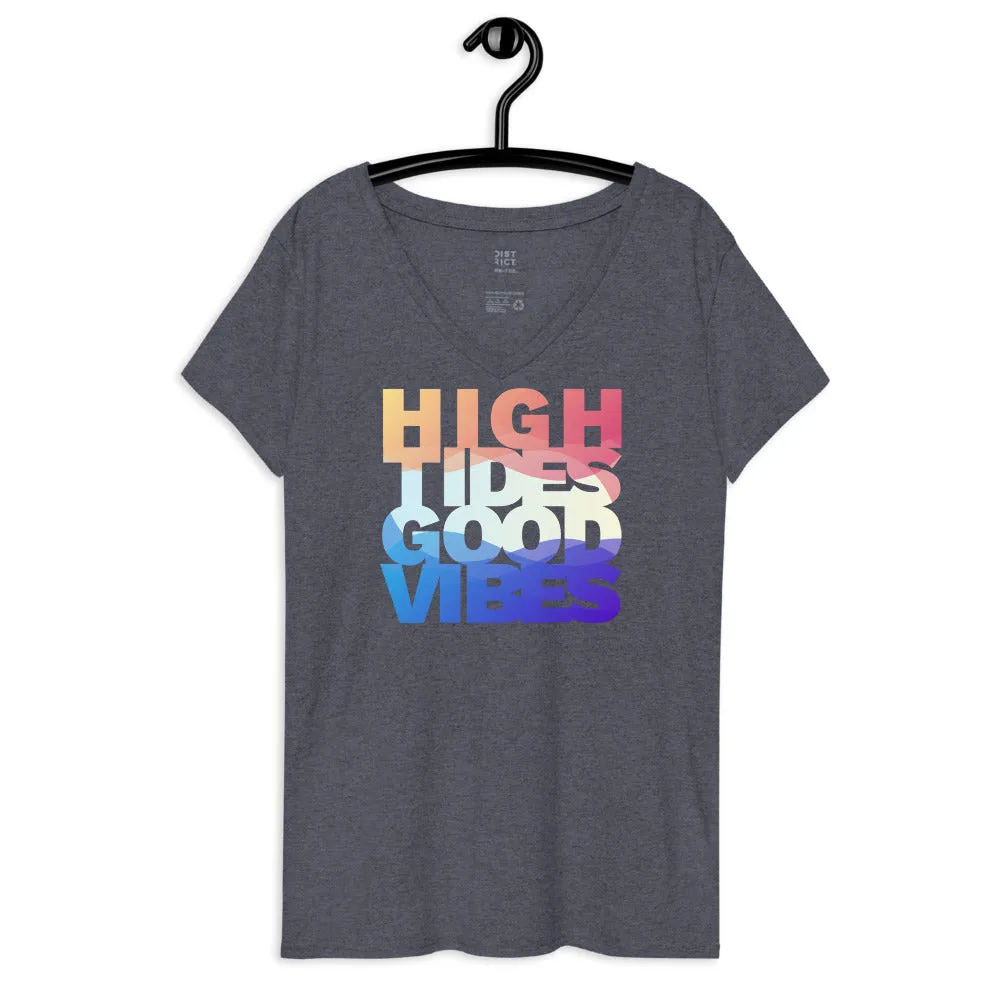 High Tides Good Vibes Recycled Cotton Tee